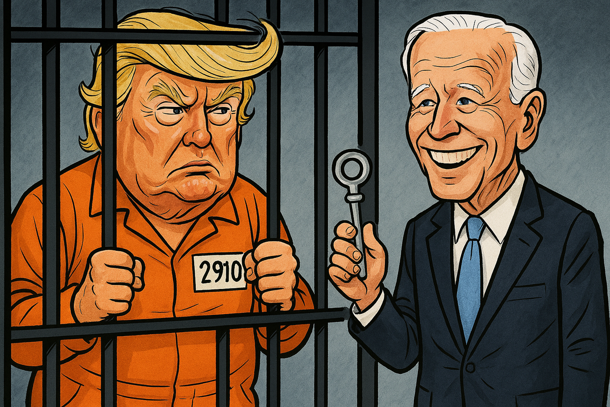 Biden Ran for Re-Election Expecting Trump to be Sent to Jail