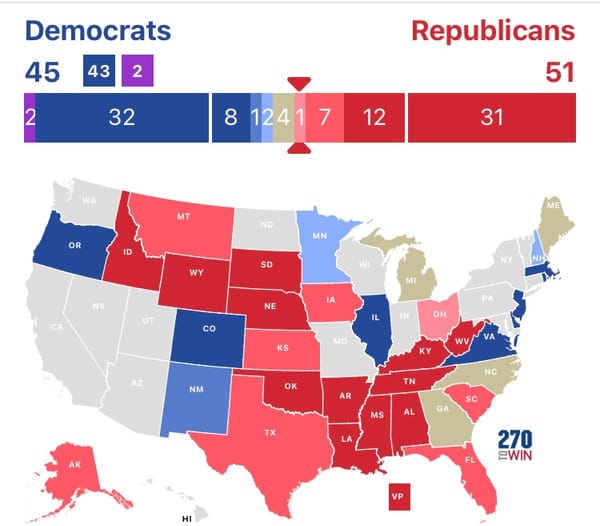 "Astoundingly Bad" Democrat Donors Acknowledge The Senate Likely Not To Flip In ‘26