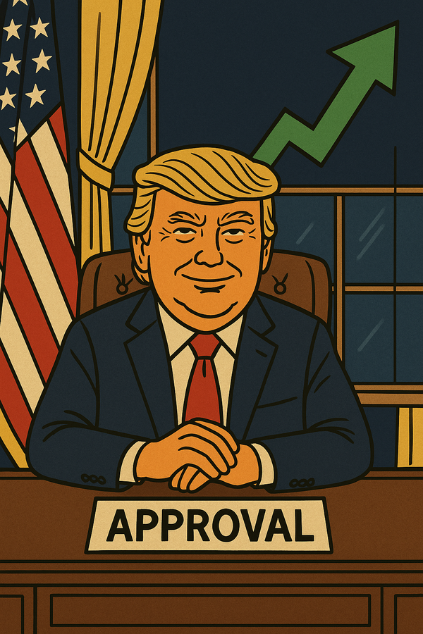 Trump 12 Points More Popular Now Than in 2017
